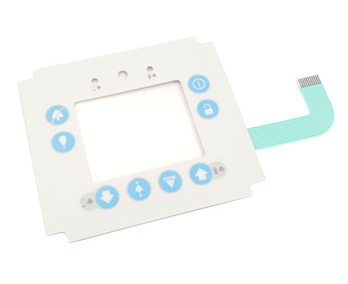 Custom Flexible Membrane Switch Effortless Control For Medical Systems