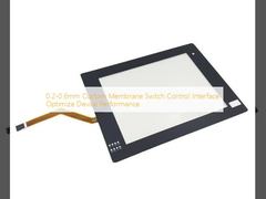 0.2-0.6mm Custom Membrane Switch Control Interface Optimize Device Performance